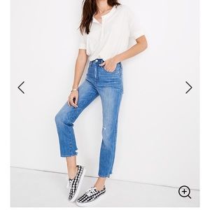 Madewell tall vintage jeans in novello
